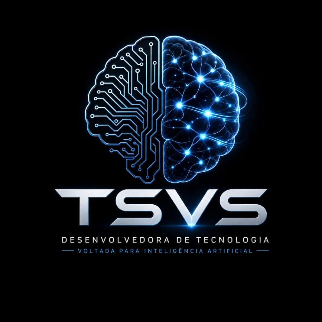 Cérebro digital representando dados, automação e inteligência artificial